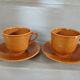 2 tasses en céramique italienne