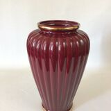 H.36 red ceramic vase