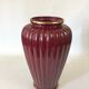 H.36 red ceramic vase