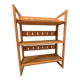 Étagère de bouquiniste en hêtre