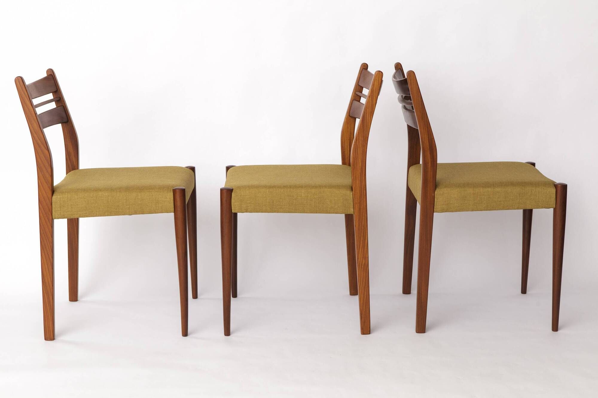 Set of 4 Vintage Teak Dining Chairs by Habeo, Germany – 1960s Mid-Century