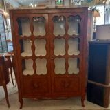 Vitrine Louis XV Marquetée