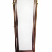 miroir sur pied en  acajou style empire