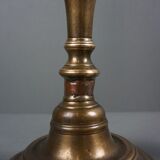 Suite of 2 copper candlesticks seventeenth century French