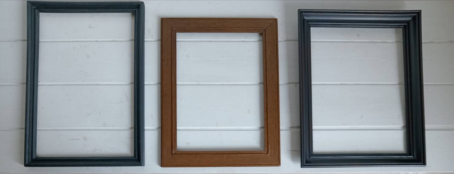 Frames / set of 3 frames