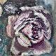 Vintage original flower oil painting, flower still life art