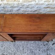 Mahogany glass sideboard, 1950