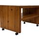 Table de chevet en pin, années 70