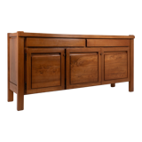 Seltz House solid elm sideboard, 1960s