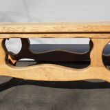 Medieval solid oak coffee table