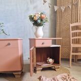 Paire de tables de chevet art déco
