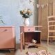 Pretty pair of art deco bedside tables