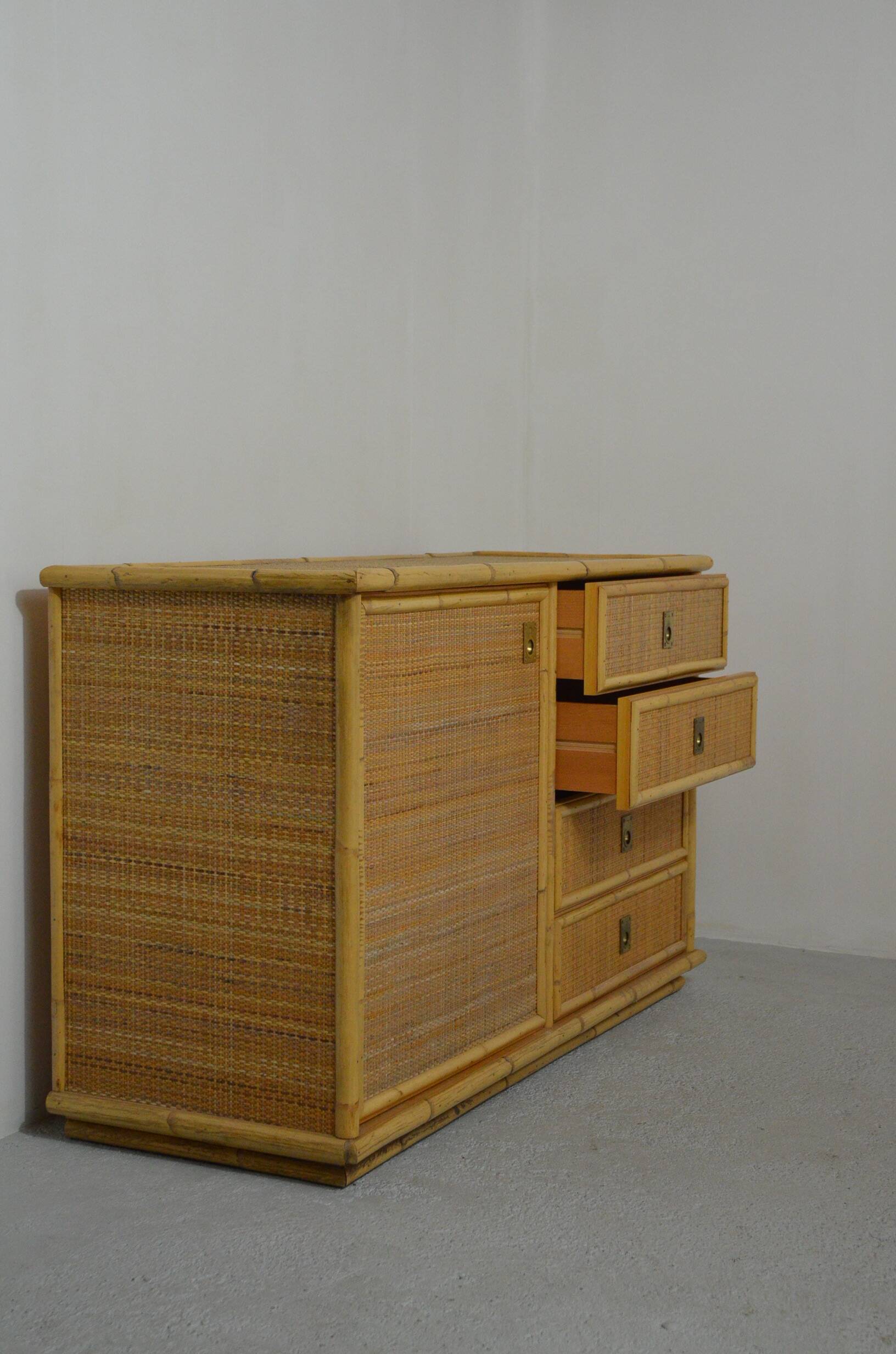 Dal Vera rattan chest of drawers