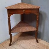 Triangular side table