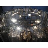 Murano glass Sputnik chandelier, set of 2 or a pair of chandeliers