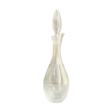 Carafe in blown and cut crystal