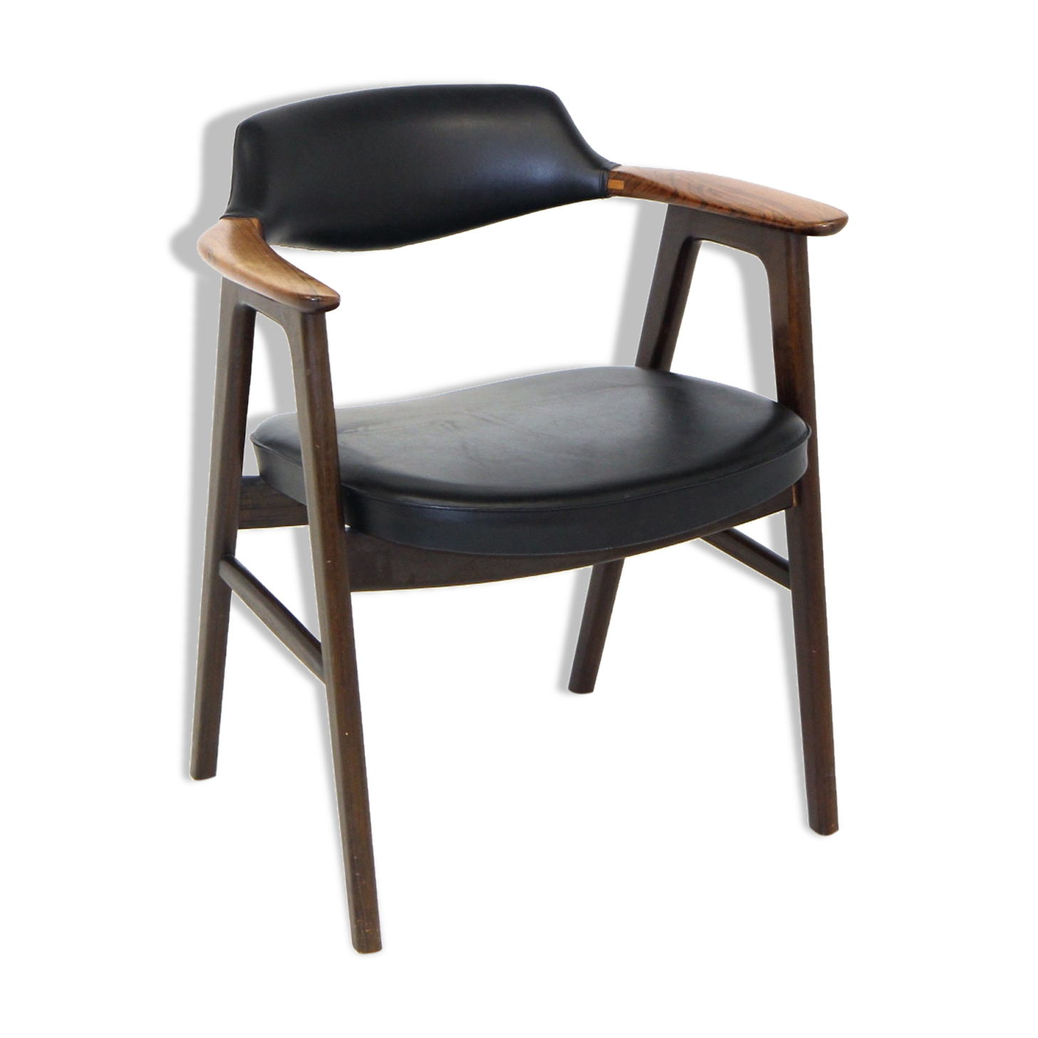 Rosewood armchair, Erik Kirkegaard, Sweden, 1960
