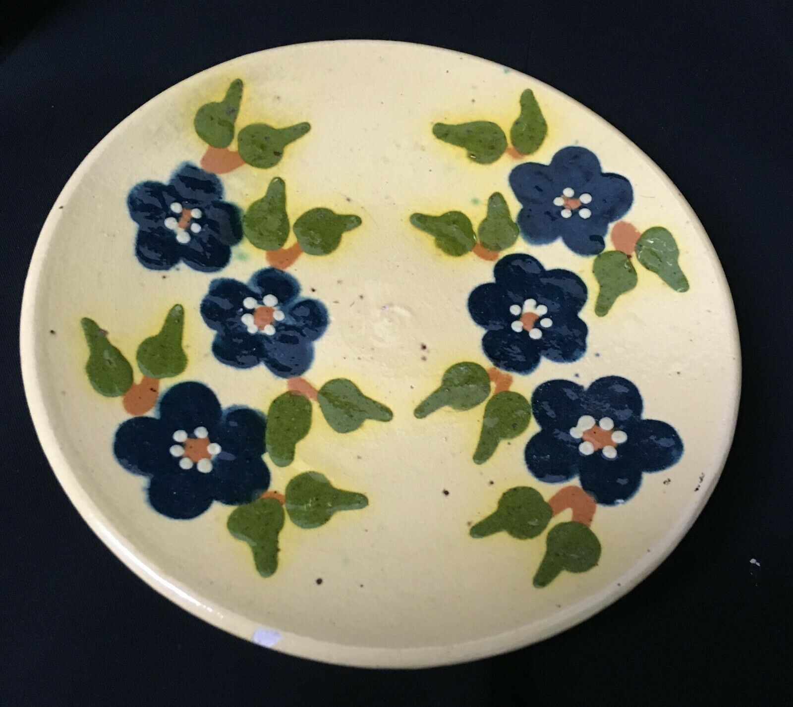Plate glazed earth Marnaz Sciez Savoie savoyard
