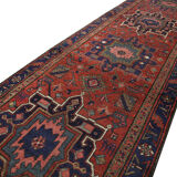 Antique Persian Karaje runner rug, Long Tribal Wool Oriental Rug- 87x405cm