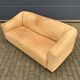 De Sede Ds-47 driezit, Cognac 5mm NECK Buffel leder topstaat