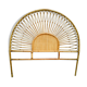 Rattan headboard