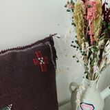 Moroccan Sabra Cushion in Cactus Silk  50x45cm