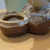 Petit bol oiseau céramique émaillée vintage