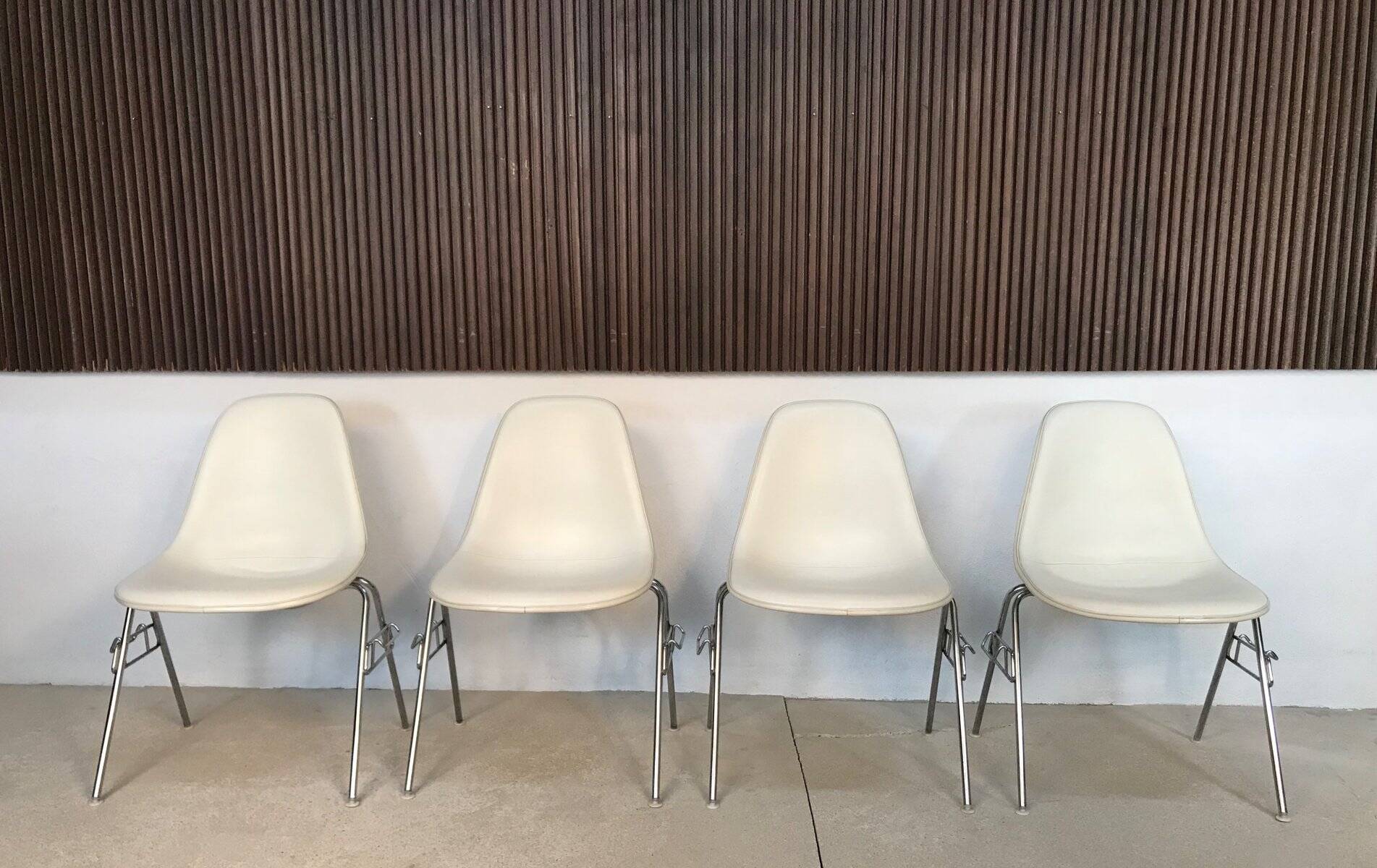 Early chairs by Charles & Ray Eames for Herman Miller, 1950s, set of 4