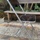 Paire de chaises pliantes transparentes