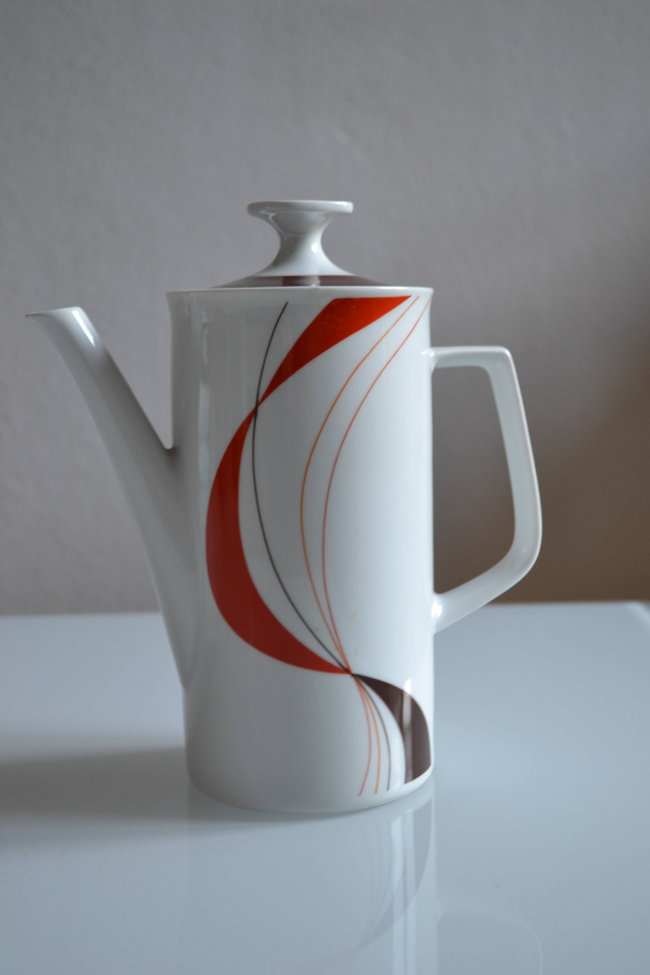 Winterling porcelain teapot Bavaria Germany vintage 1970