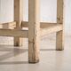 Antique table in solid white pine (circa 1920)