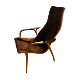 Fauteuil designer scandinave Yngve Ekstrom 1960
