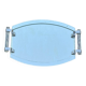 Art Deco plateau mirror and glass