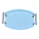 Art Deco plateau mirror and glass