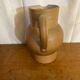 Antique pitcher stoneware from berry brown beige vintage kitchen