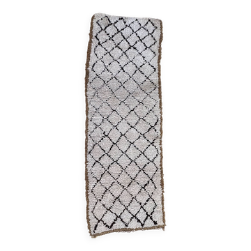 Moroccan rug Azilal beige - 280 x 90 cm