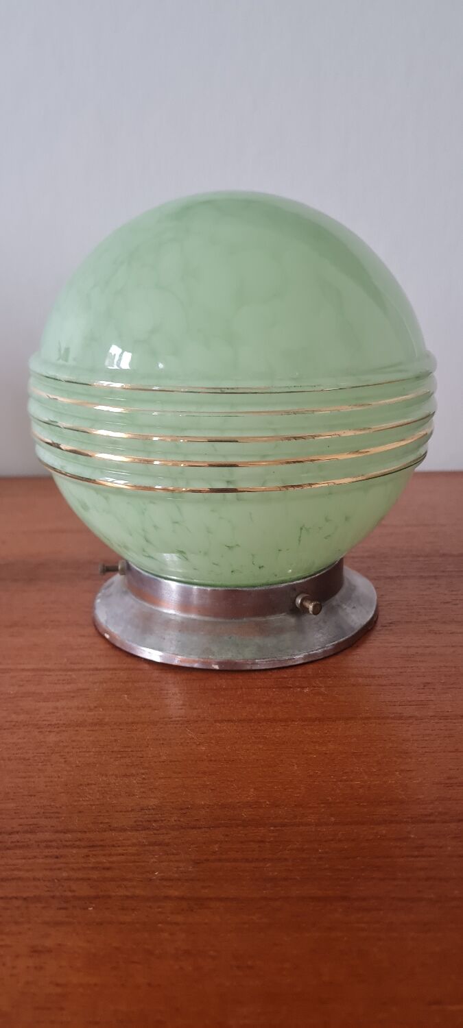 Clichy glass ceiling lamp