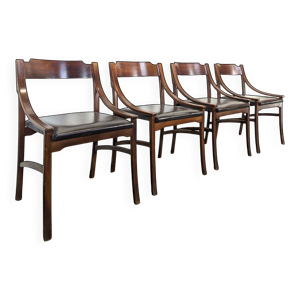 serie de 4 chaises modèle