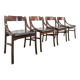 Set of 4 chairs model 110 by Ico Parisi
