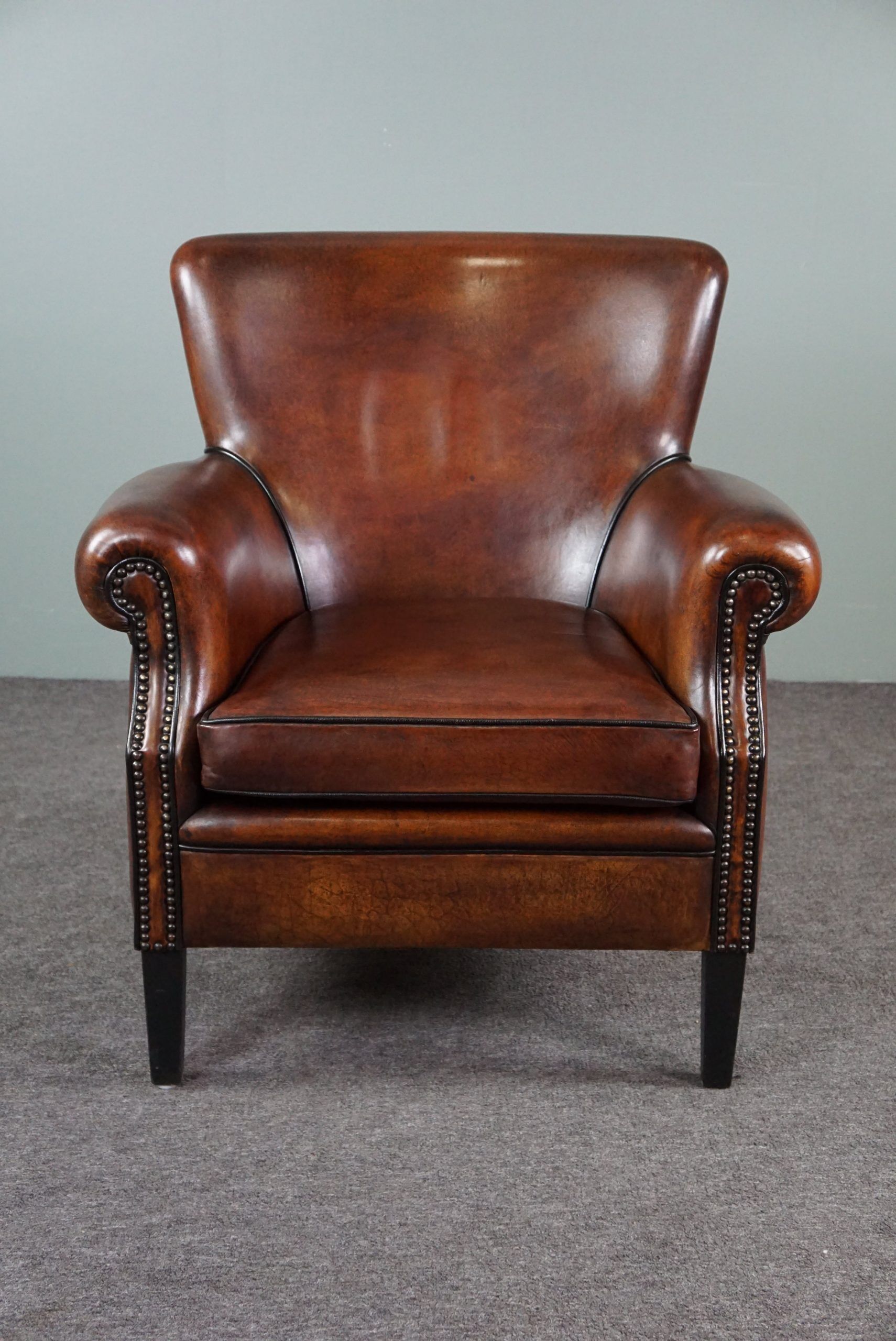 Fauteuil en cuir de mouton Lounge Atelier