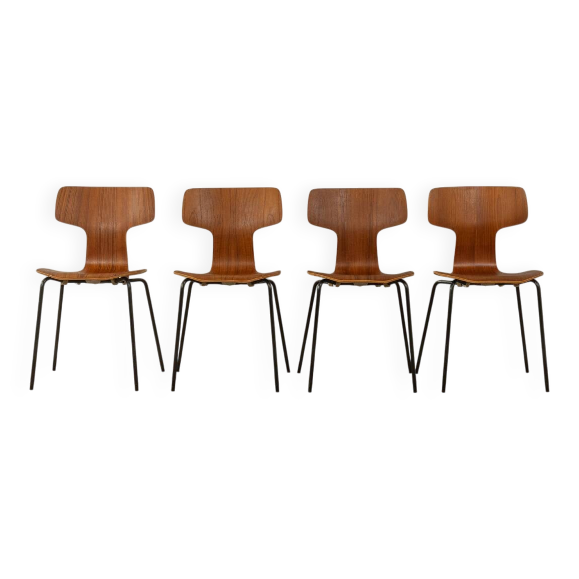 3103 Hammer chairs, Arne Jacobsen