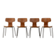 3103 Hammer chairs, Arne Jacobsen