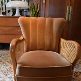 Chair caning and velvet cocktail