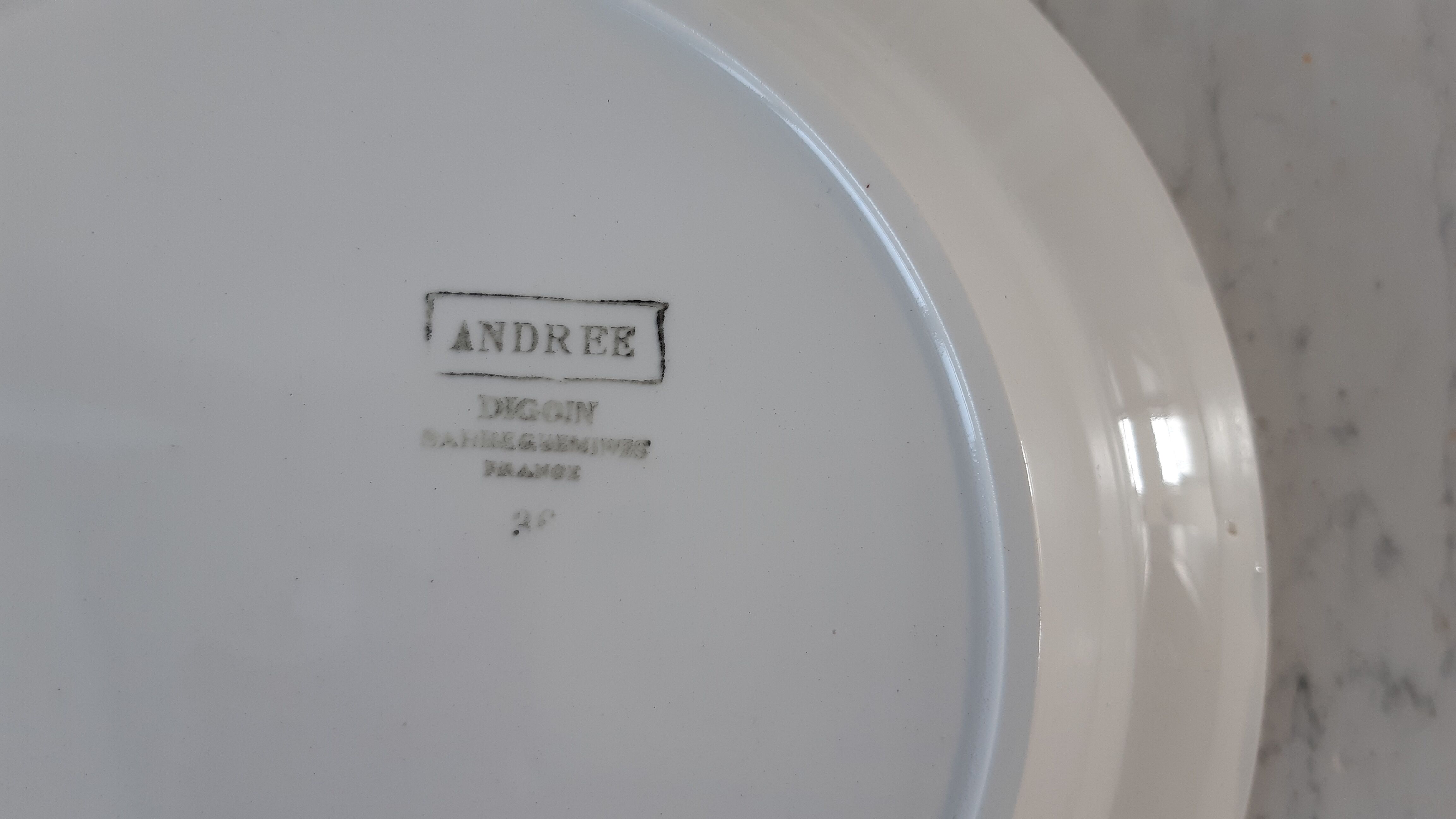 Hollow dish model Andrée years 50-60
