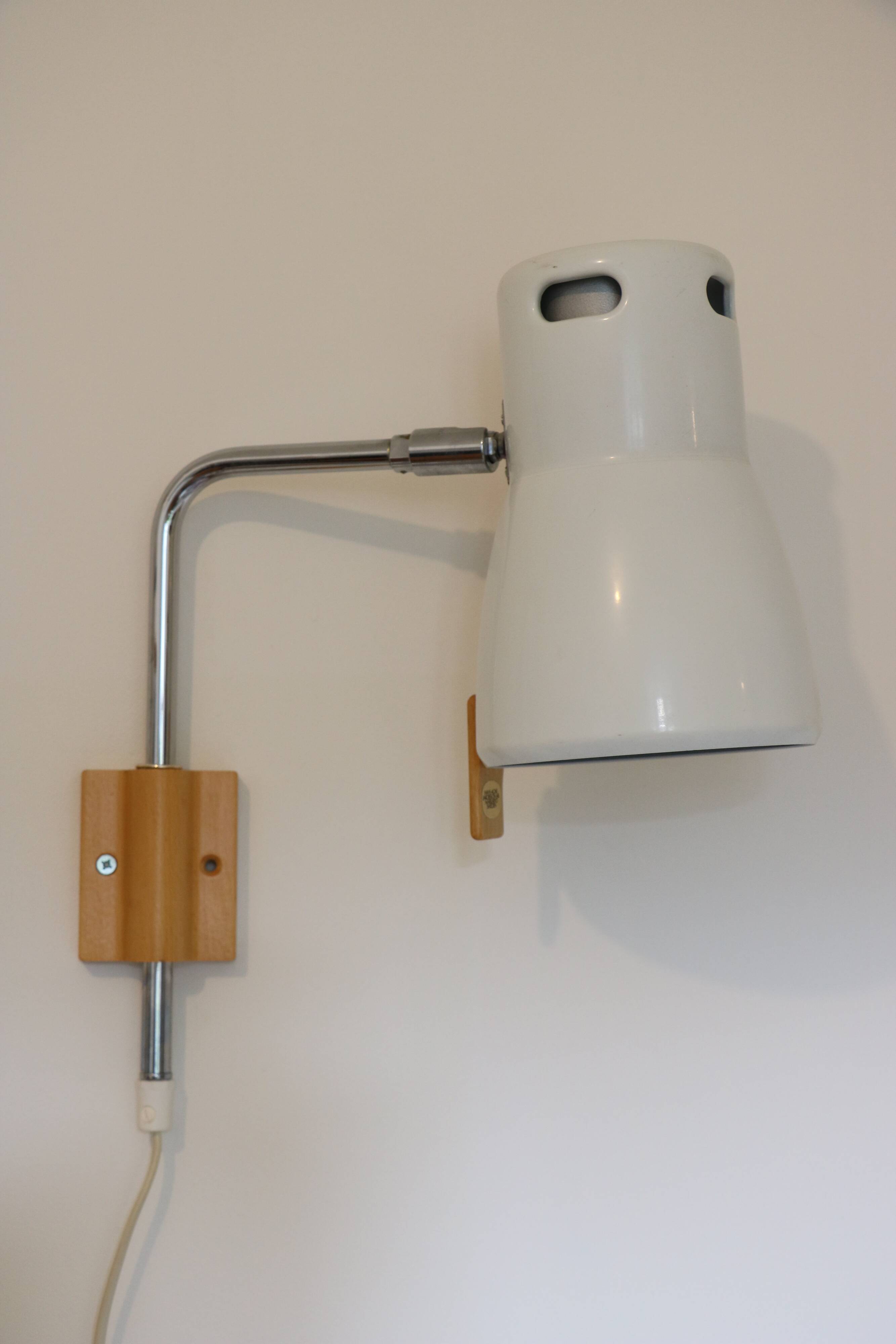 Wall lamp Hans-Agne Jakosson for AB Markaryd, 1970