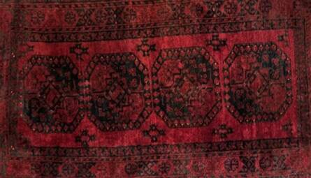 Afghan rug 205x130 cm handmade