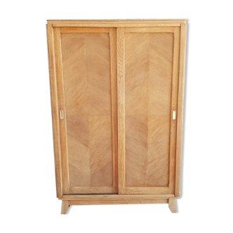 Armoire vintage à portes coulissantes