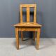 Set of 2 painted Swedish chairs