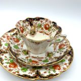 Trio breakfast cup tea porcelain Duchess China