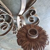 Struck iron wall lamp wall holder